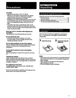 Предварительный просмотр 5 страницы Sony STR-D1015 Operating Instructions Manual