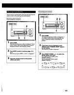 Предварительный просмотр 17 страницы Sony STR-D1015 Operating Instructions Manual