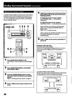 Preview for 28 page of Sony STR-D1015 Operating Instructions Manual