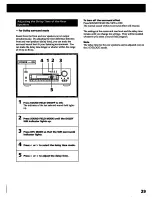 Предварительный просмотр 29 страницы Sony STR-D1015 Operating Instructions Manual