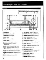 Предварительный просмотр 36 страницы Sony STR-D1015 Operating Instructions Manual