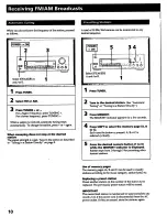 Preview for 10 page of Sony STR-D315 - Fm Stereo / Fm-am Receiver Operating Instructions Manual