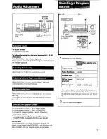 Предварительный просмотр 11 страницы Sony STR-D511 Operating Instructions Manual