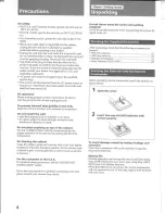 Предварительный просмотр 4 страницы Sony STR-D515 - Fm-am Receiver Operating Instructions Manual