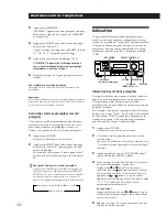 Предварительный просмотр 40 страницы Sony STR-D550Z Operating Instructions Manual