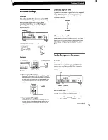 Preview for 5 page of Sony STR-D565 Operating Instructions Manual