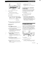 Preview for 11 page of Sony STR-D565 Operating Instructions Manual