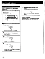 Preview for 16 page of Sony STR-D711 - Fm Stereo / Fm-am Receiver Operating Instructions Manual