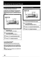 Предварительный просмотр 26 страницы Sony STR-D711 - Fm Stereo / Fm-am Receiver Operating Instructions Manual