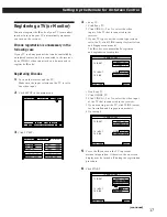 Preview for 17 page of Sony STR-D760Z Operating Instructions Manual