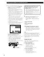 Preview for 18 page of Sony STR-D760Z Operating Instructions Manual