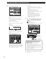 Preview for 20 page of Sony STR-D760Z Operating Instructions Manual