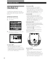 Preview for 22 page of Sony STR-D760Z Operating Instructions Manual