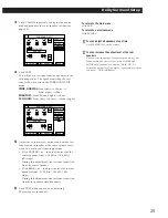 Preview for 25 page of Sony STR-D760Z Operating Instructions Manual