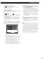 Preview for 27 page of Sony STR-D760Z Operating Instructions Manual