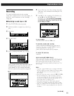 Preview for 31 page of Sony STR-D760Z Operating Instructions Manual