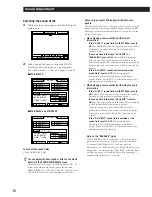 Preview for 36 page of Sony STR-D760Z Operating Instructions Manual