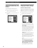 Preview for 46 page of Sony STR-D760Z Operating Instructions Manual