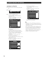 Preview for 50 page of Sony STR-D760Z Operating Instructions Manual