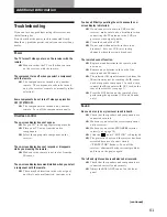 Preview for 61 page of Sony STR-D760Z Operating Instructions Manual