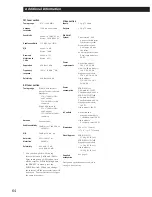 Preview for 64 page of Sony STR-D760Z Operating Instructions Manual