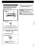 Preview for 21 page of Sony STR-D790 - Fm Stereo / Fm-am Receiver Operating Instructions Manual