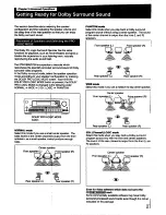 Preview for 27 page of Sony STR-D790 - Fm Stereo / Fm-am Receiver Operating Instructions Manual