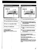 Preview for 31 page of Sony STR-D790 - Fm Stereo / Fm-am Receiver Operating Instructions Manual