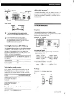 Preview for 7 page of Sony STR-D865 Operating Instructions Manual