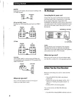 Preview for 8 page of Sony STR-D865 Operating Instructions Manual