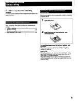 Preview for 5 page of Sony STR- D915 Operating Instructions Manual