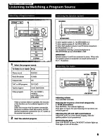 Preview for 9 page of Sony STR- D915 Operating Instructions Manual