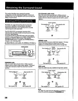 Preview for 20 page of Sony STR- D915 Operating Instructions Manual