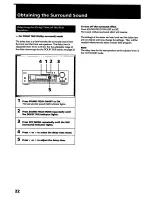 Preview for 22 page of Sony STR- D915 Operating Instructions Manual