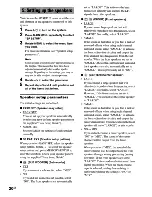 Preview for 20 page of Sony STR-DA1000ES Operating Instructions Manual