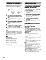 Preview for 38 page of Sony STR-DA1000ES Operating Instructions Manual