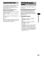 Preview for 43 page of Sony STR-DA1000ES Operating Instructions Manual