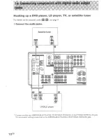 Preview for 10 page of Sony STR-DA1ES - Fm Stereo/fm-am Receiver Operating Instructions Manual