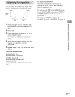 Preview for 39 page of Sony STR-DA1ES - Fm Stereo/fm-am Receiver Operating Instructions Manual