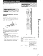 Preview for 53 page of Sony STR-DA1ES - Fm Stereo/fm-am Receiver Operating Instructions Manual