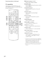 Preview for 72 page of Sony STR-DA1ES - Fm Stereo/fm-am Receiver Operating Instructions Manual