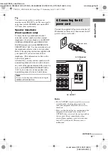 Предварительный просмотр 17 страницы Sony STR-DA2100ES Operating Instructions for STRDA2100ES Operating Instructions Manual