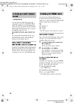 Preview for 24 page of Sony STR-DA2100ES Operating Instructions for STRDA2100ES Operating Instructions Manual