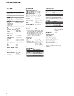 Preview for 2 page of Sony STR-DA2ES - Fm Stereo/fm-am Receiver Service Manual