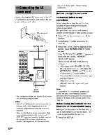 Предварительный просмотр 18 страницы Sony STR-DA3000ES Operating Instructions Manual