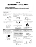 Предварительный просмотр 72 страницы Sony STR-DA3000ES Operating Instructions Manual