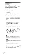 Предварительный просмотр 87 страницы Sony STR-DA3000ES Operating Instructions Manual