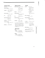 Preview for 47 page of Sony STR-DA30ES - Fm Stereo/fm-am Receiver Operating Instructions Manual