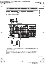 Предварительный просмотр 7 страницы Sony STR-DA3100ES - Fm Stereo/fm-am Receiver Operating Instructions Manual