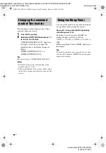 Предварительный просмотр 50 страницы Sony STR-DA3100ES - Fm Stereo/fm-am Receiver Operating Instructions Manual